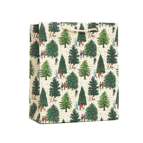 Christmas Tree Farm Medium Gift Bag - Front & Company: Gift Store