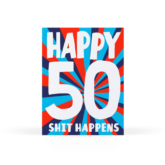 Happy 50 Birthday Card