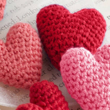 Load image into Gallery viewer, Mini Hearts Crocheted, Valentine&#39;s Day, Gift For Her, Love
