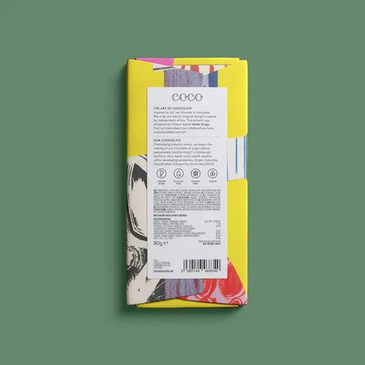 Passion Fruit Dark Chocolate Bar