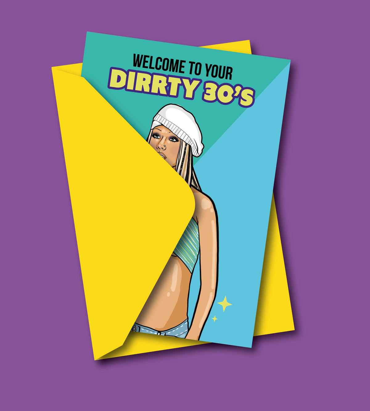 Dirty 30's Funny Birthday Greeting Card