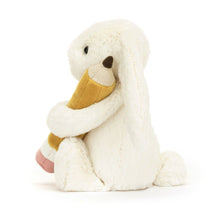 Load image into Gallery viewer, Jellycat Bashful Bunny With Pencil
