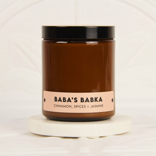 Baba's Babka Soy Wax Candle 8oz