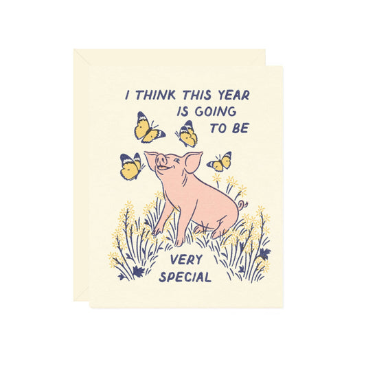 Very Special Year Birthday Card