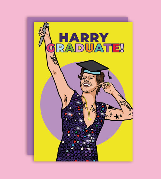 Harry Graduate! Graduation Greeting Card