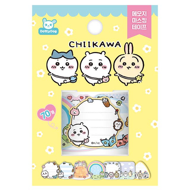 Chiikawa adorble illust Memo Sticker Roll Pack
