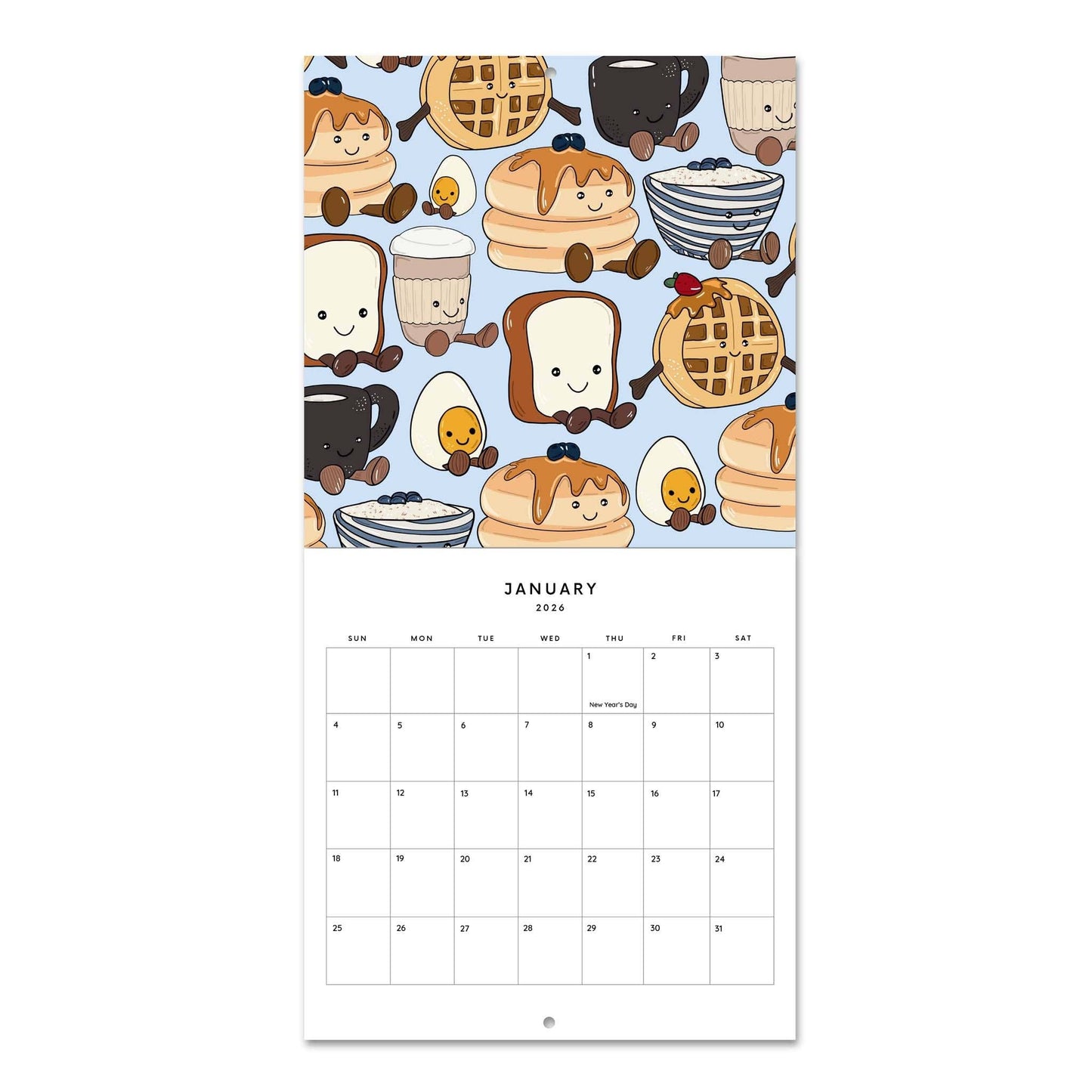 Cute Creatures 2026 Wall Calendar