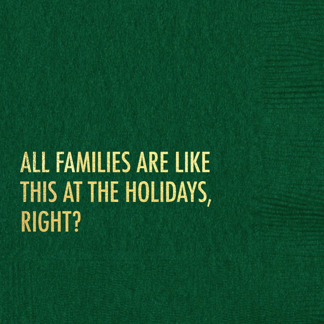 All Families Holiday Napkin