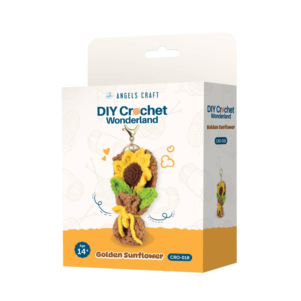 DIY Crochet Wonderland Keychain Kits - Beginner Friendly