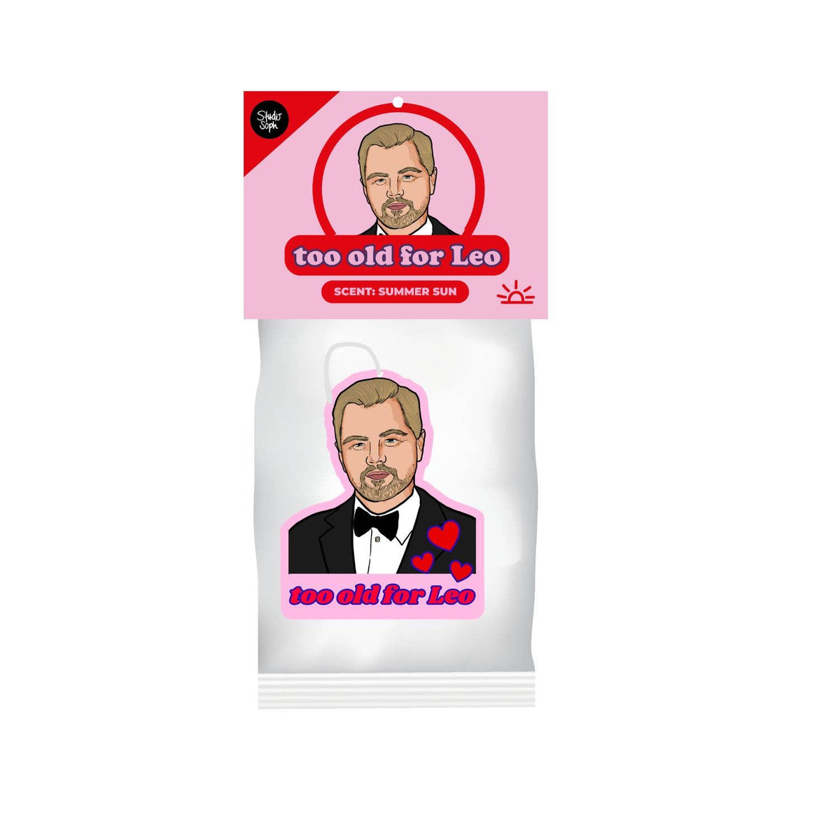 Too Old For Leo Funny Car Air Freshener
