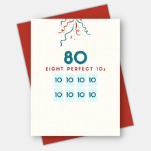 Load image into Gallery viewer, Perfect 10s for 50th, 60th, 70th, 80th, 90th, 100th birthday
