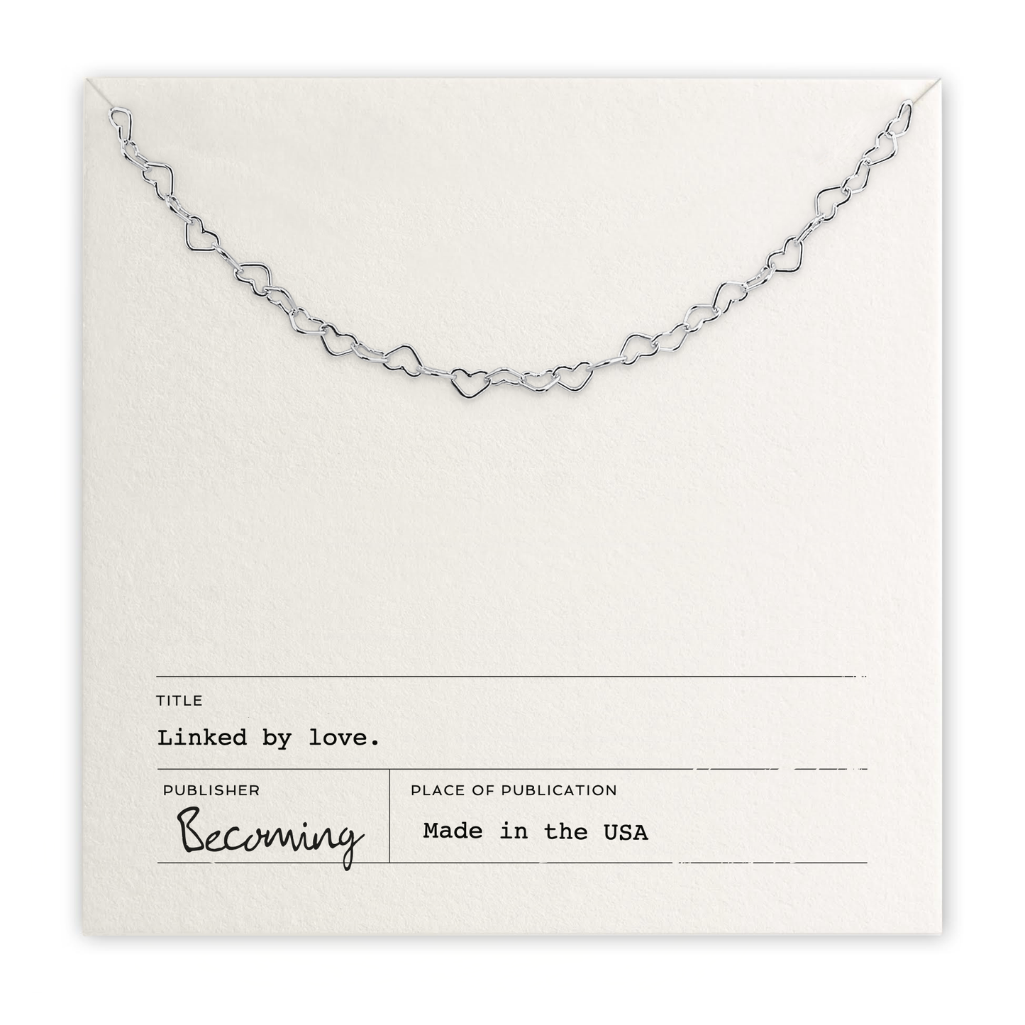 Heart Chain Necklace