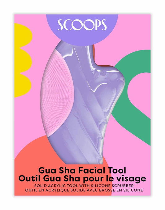 Pink Doodles Gua Sha Facial Tool