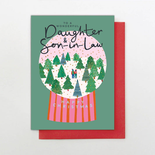 HC31 - Happy Christmas Daughter & Son-In-Law