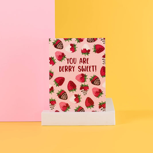 You Are Berry Sweet- Greeting Card