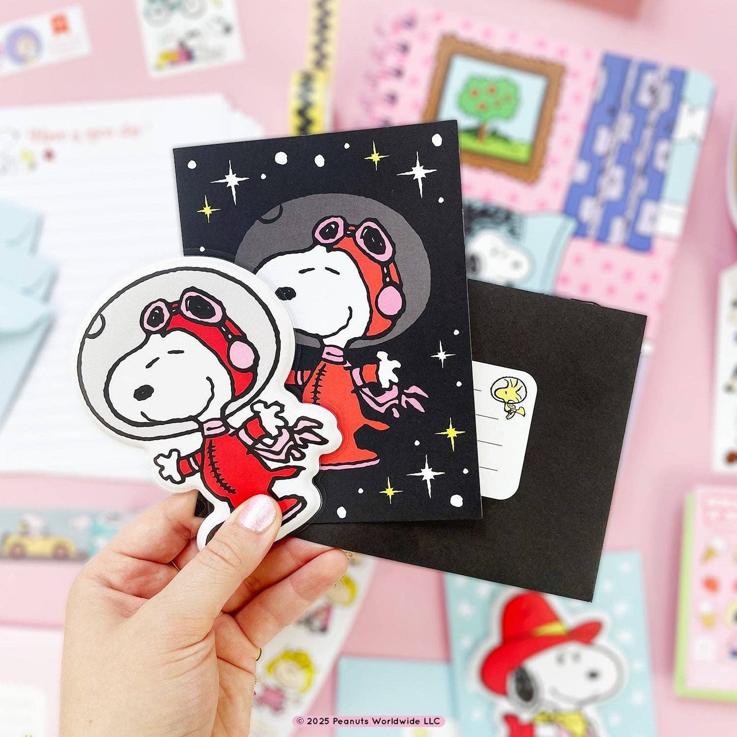 Astronaut Snoopy BP Greeting Card