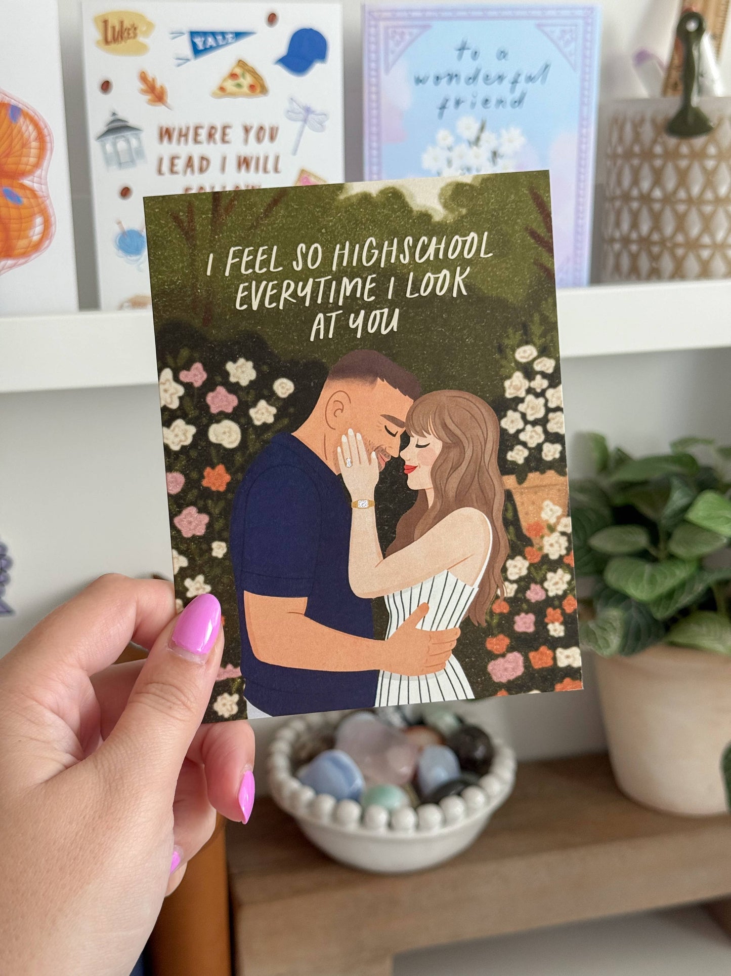 So High School Secret Garden - Pop Culture Love Card