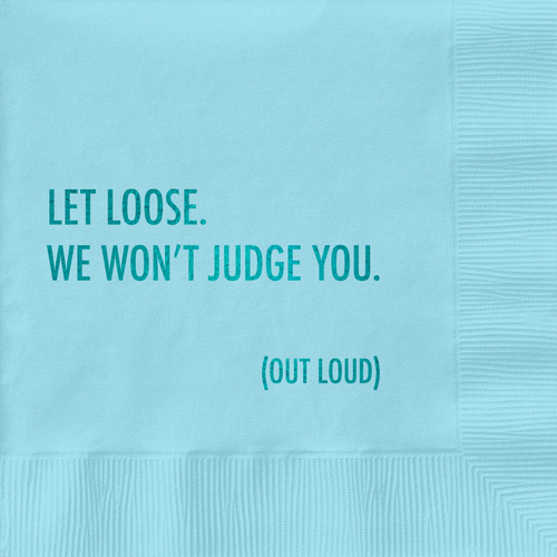 Let Loose Cocktail Napkin - Front & Company: Gift Store