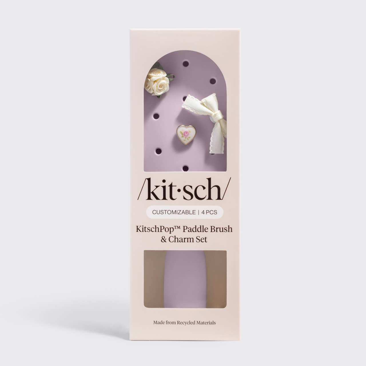 KitschPop Paddle Brush - Soft Violet
