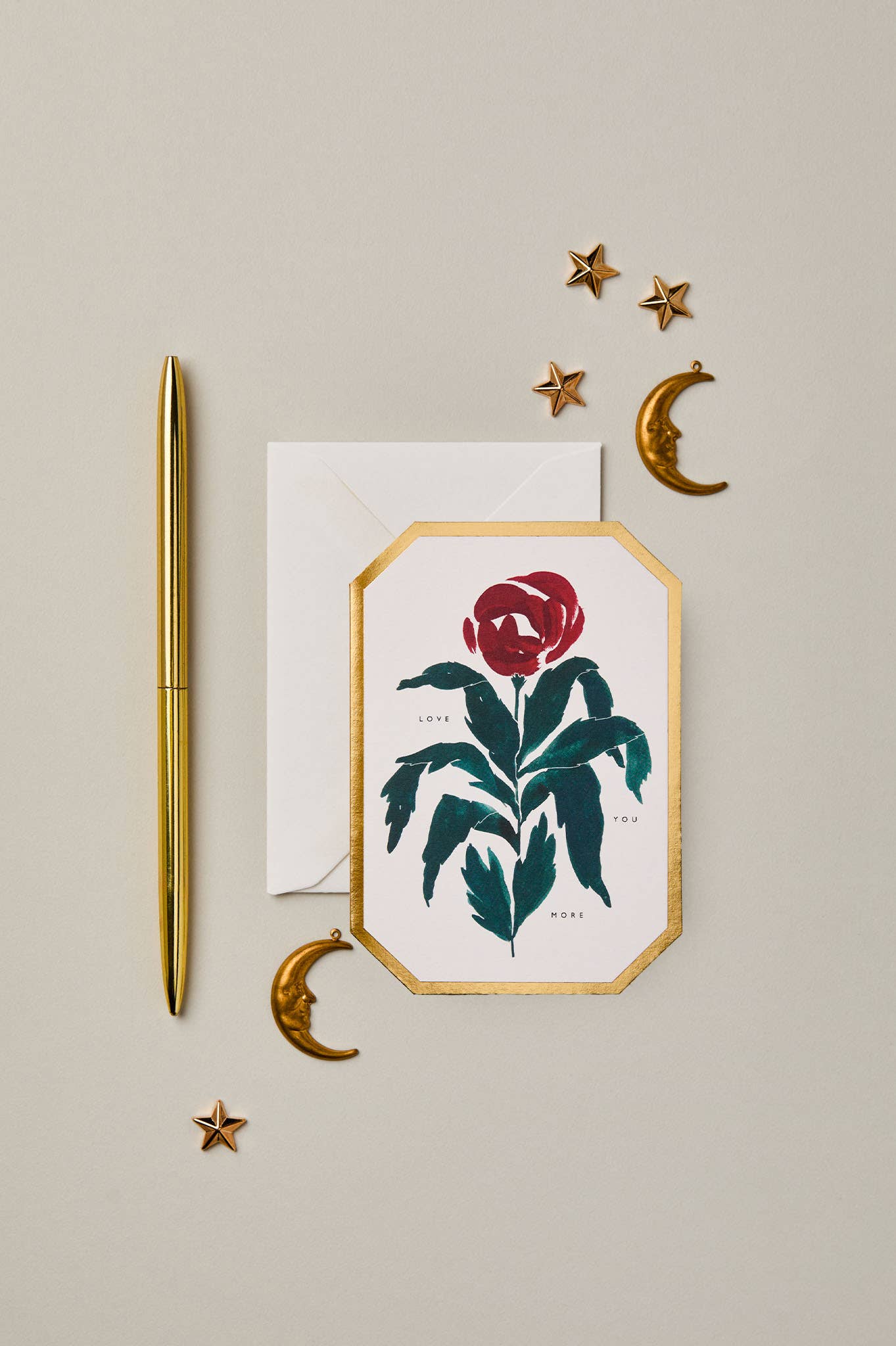 LOVE YOU MORE DIE CUT ANNIVERSARY LOVE CARD