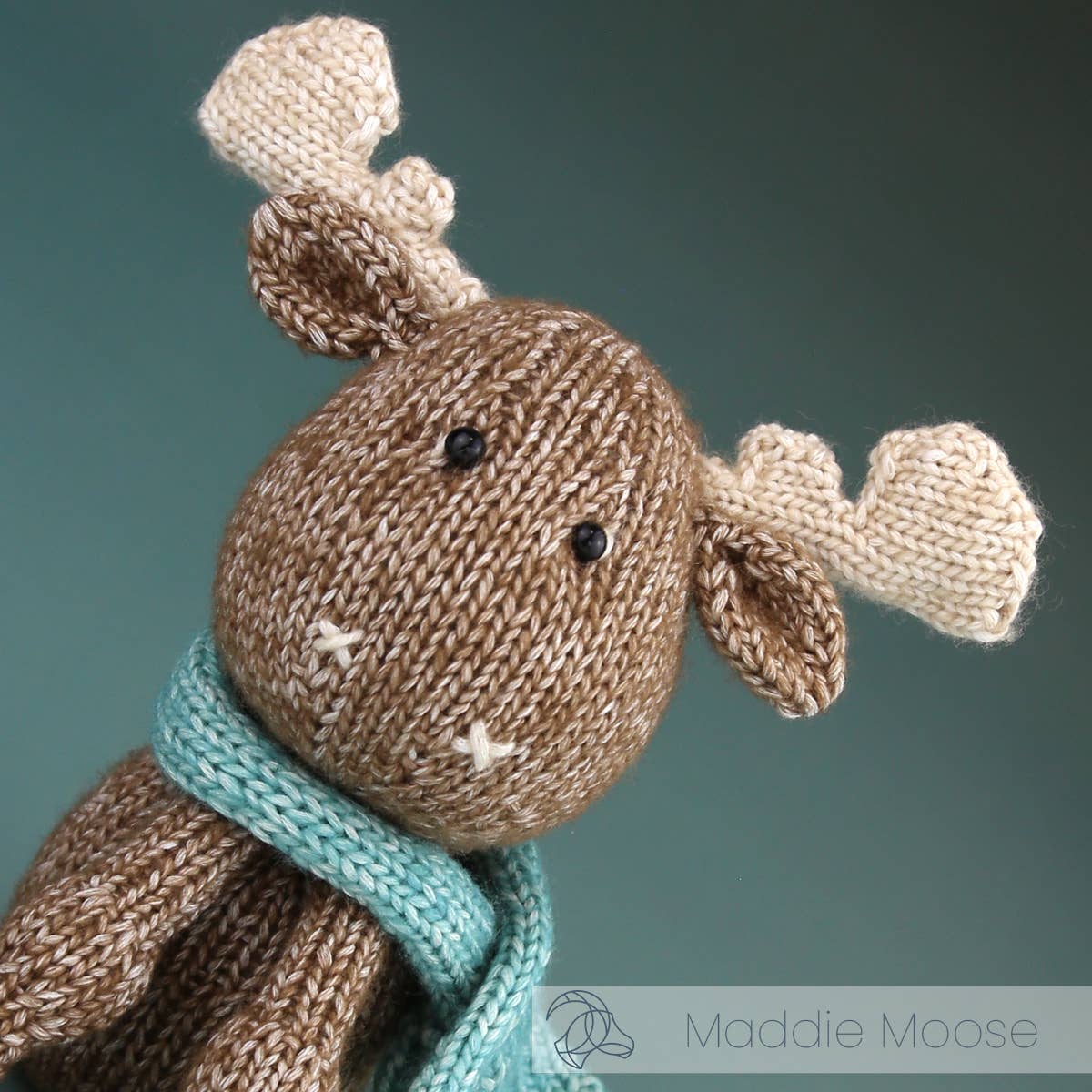 DIY Knitting Kit - Maddie Moose