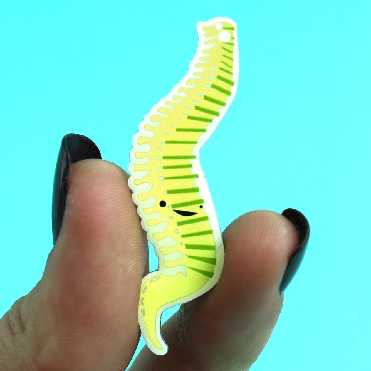 Spine Lapel Pin - Baby Got Backbone