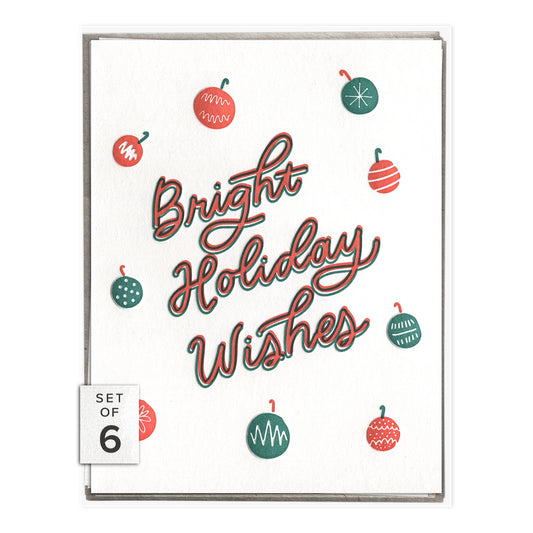 Bright Holiday Wishes - Winter Holidays boxed set of cards