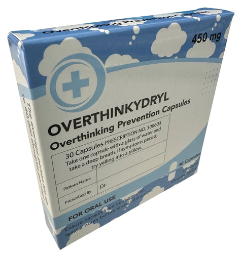 Overthinkydryl - Stocking Fillers, White Elephant, Christmas - Front & Company: Gift Store