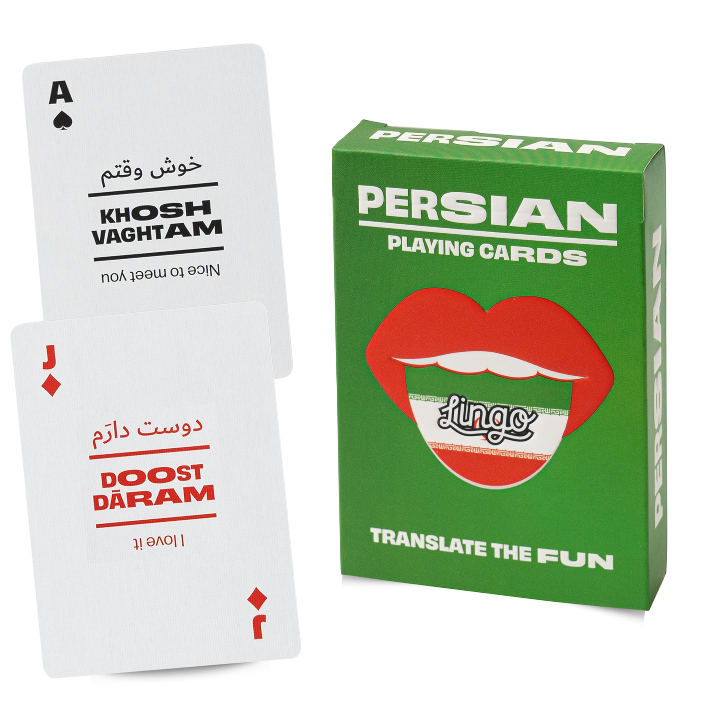 Persian Lingo Playing Cards