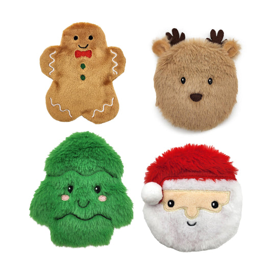 XWARM135:Christmas jingle bunch plush hand warmer