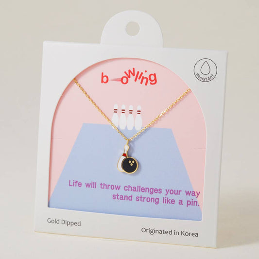 A Bowling Life, necklace