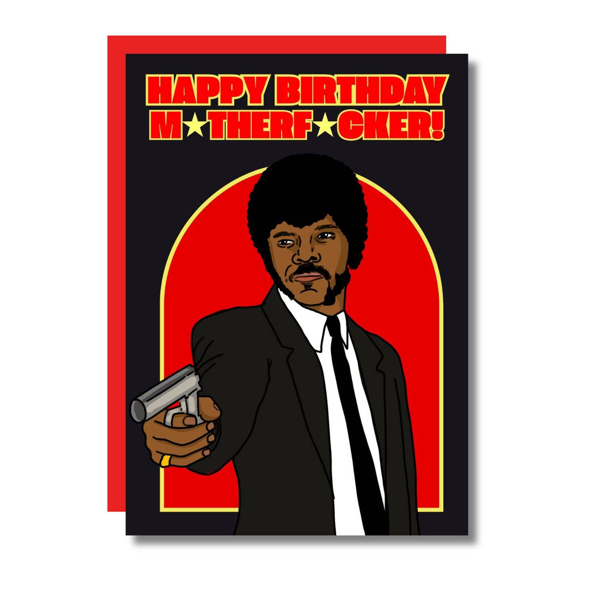 Happy Birthday M*therf*cker! Funny Movie Greeting Card