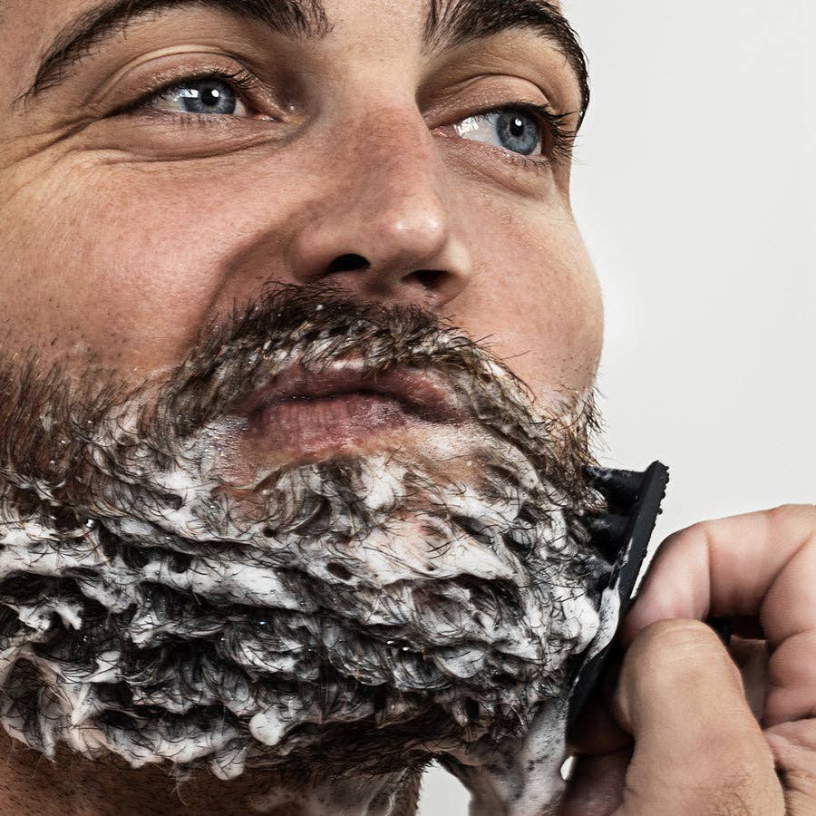 The Beard Scrubber | Silicone Beard & Facial Hair Brush