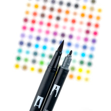 Load image into Gallery viewer, Dual Brush Pen Art Markers: Grayscale - 10-Pack
