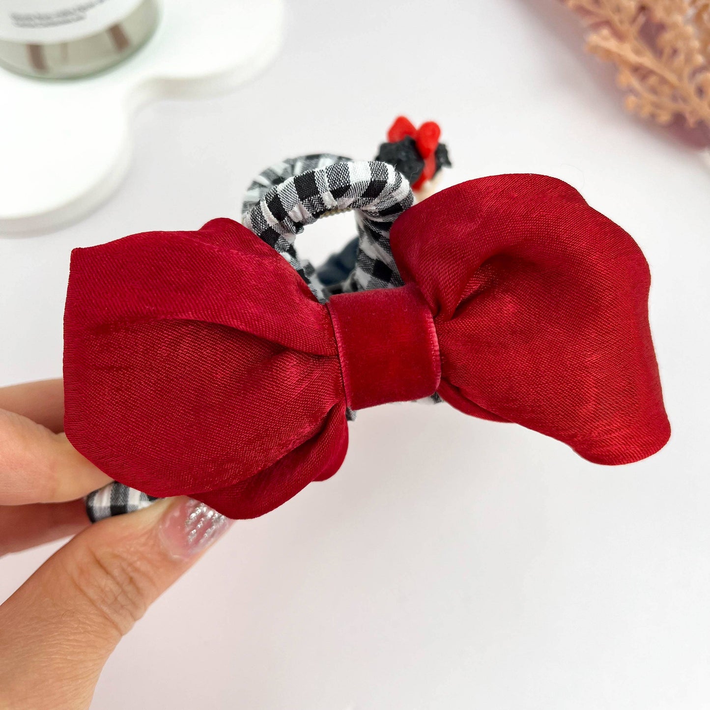 Magical Witch Bow Hair Claw