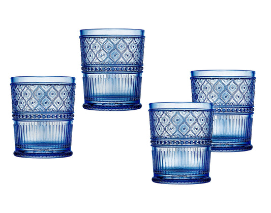 Claro Blue Double Old Fashion