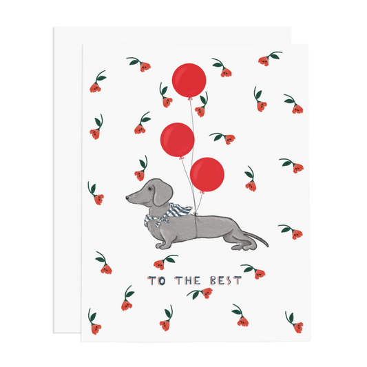 To the Best Greeting Card