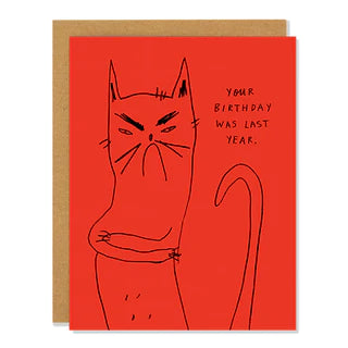 Bitter Kitty Card - Front & Company: Gift Store