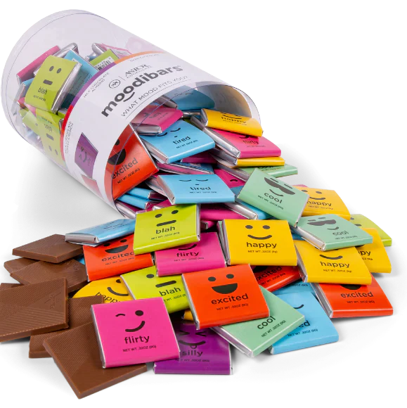 Moodibars Squares Tub - Assorted Squares