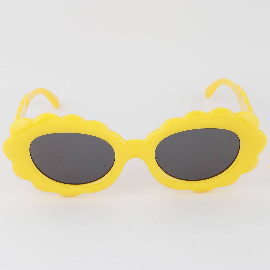 Flower Cloud Round Sunglasses