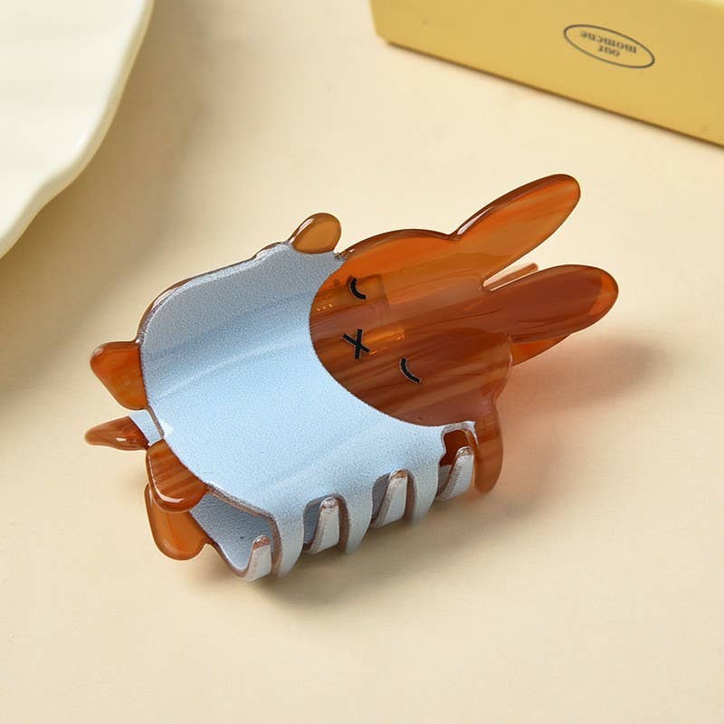 Cartoon Bunny Hair Claw, Playful Animal Hair Accessories