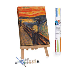 Load image into Gallery viewer, The Scream, Edvard Munch - DIY Paint by Numbers Kit

