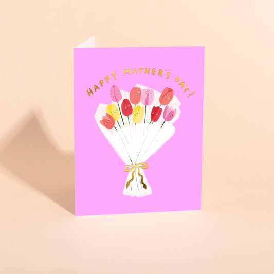 TULIPS FOR YOU - Mother's Day Card