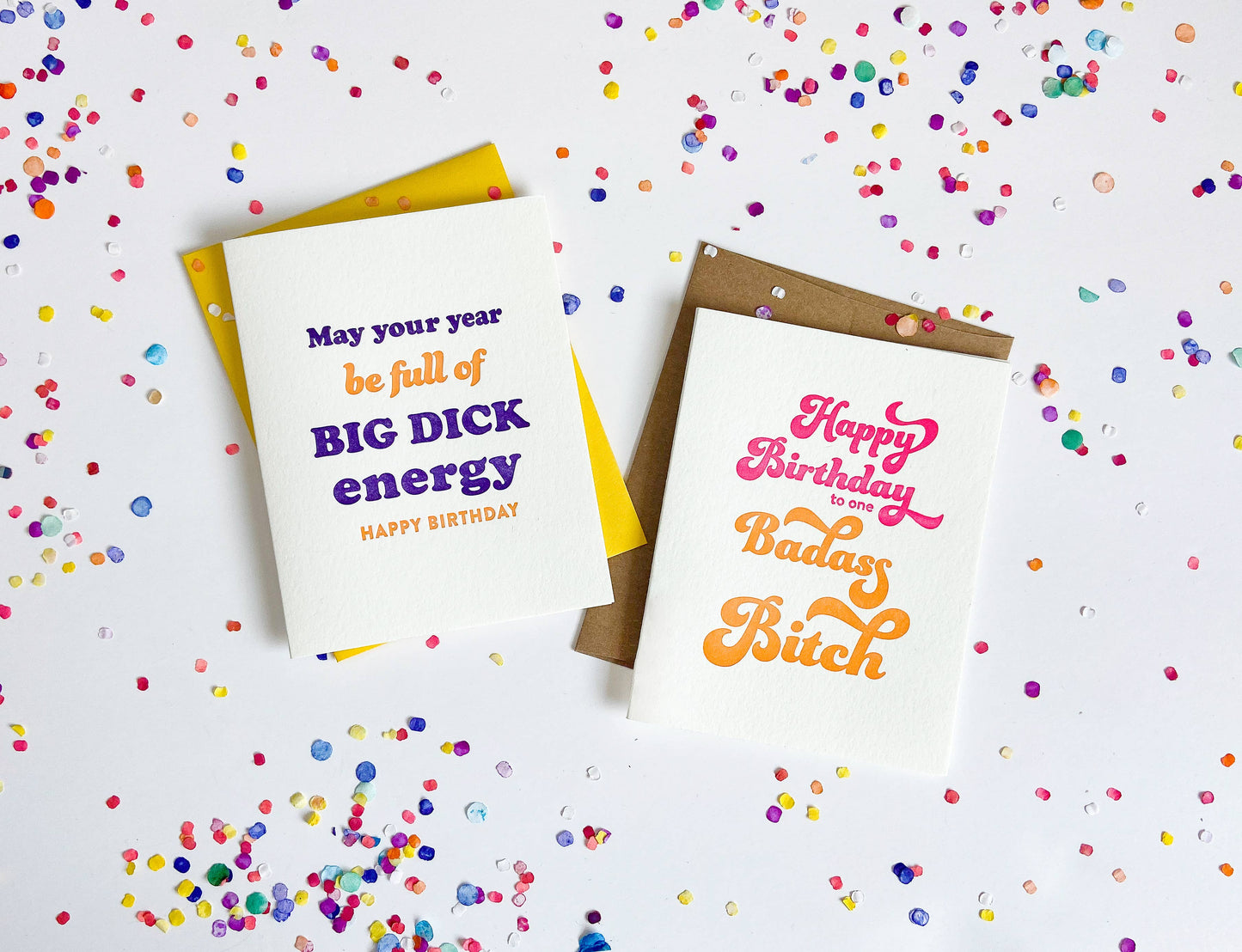 Big D Birthday - Letterpress Birthday Greeting Card