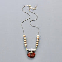 Load image into Gallery viewer, JLT324 jasper Artdeco necklace
