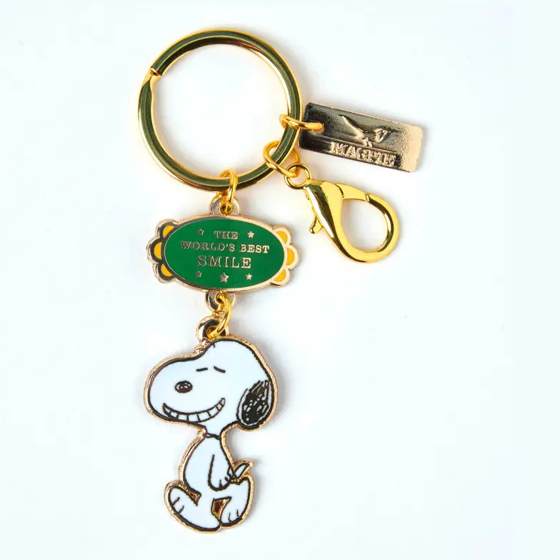 Peanuts World's Best Keyring Smile