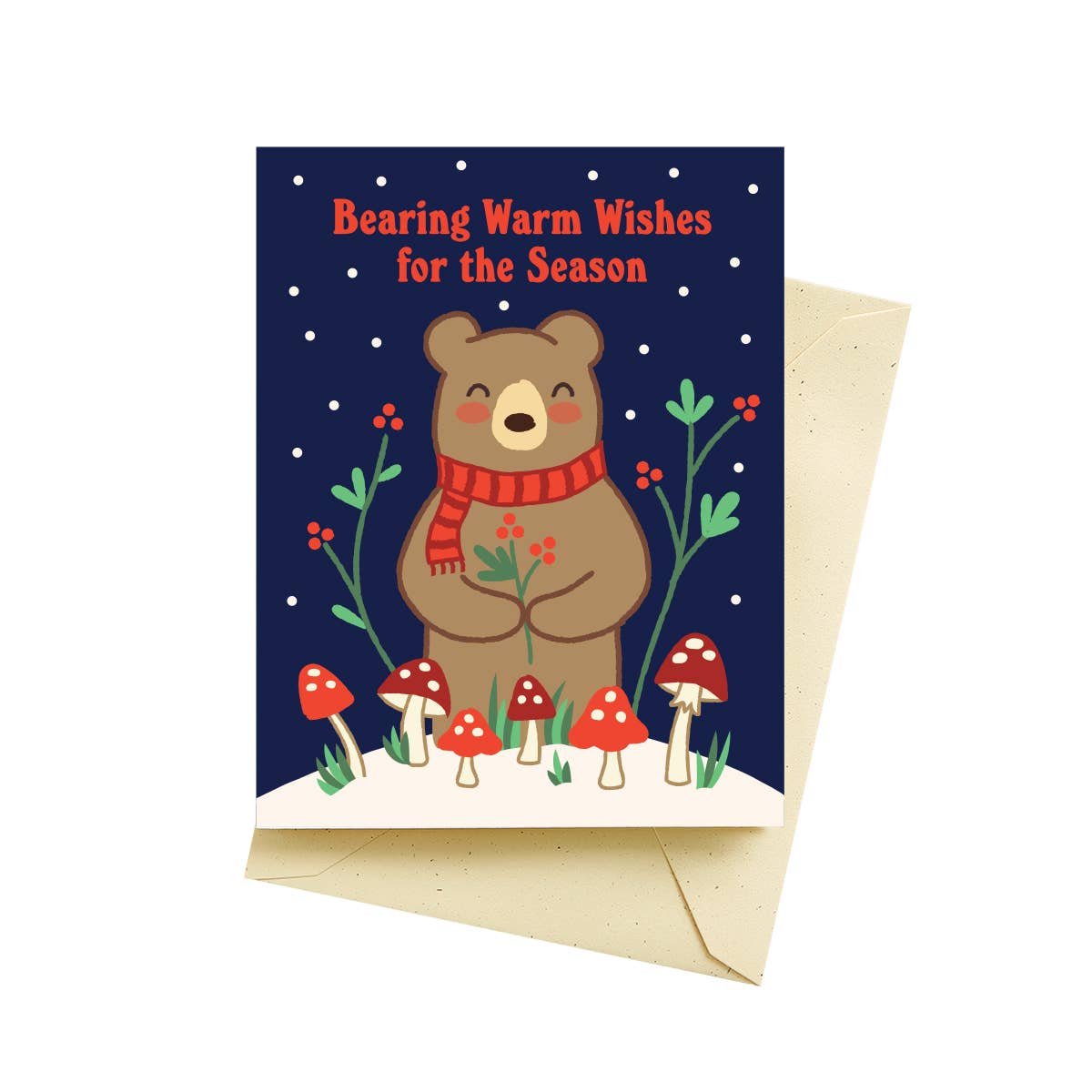 Warm Bear Holiday Cards