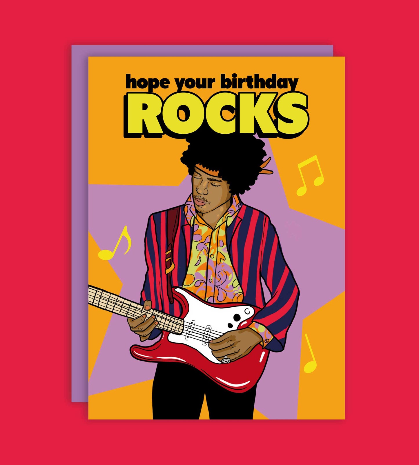 Hope Your Birthday Rocks Greeting Card