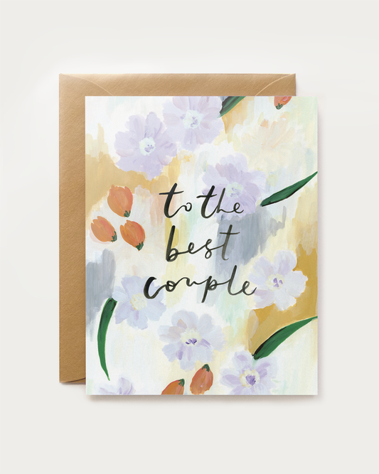 To The Best Couple Card