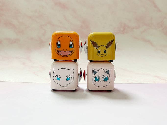 Pokemon Cube Pull-back Car Random Blind Capsule Toy